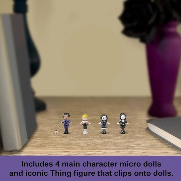 NIB. Polly Pocket Collector The Addams Family Compact - Picture 4 of 7